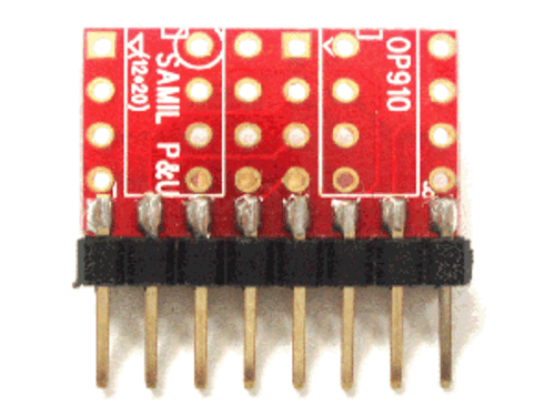 OP910-Single to Dule Op-Amp SIL Adapter(12-20)