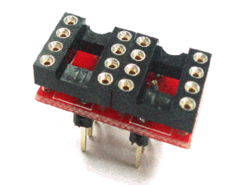 OP908-R-Single to Dule Op-Amp Dip Adapter-R(12-20)